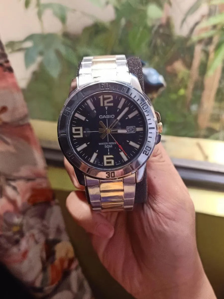 Изображение товара Часы наручные мужские Casio MTP-VD01SG-1B