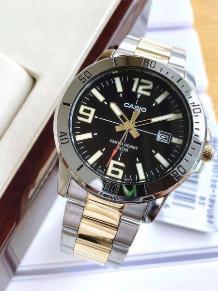 Изображение товара Часы наручные мужские Casio MTP-VD01SG-1B