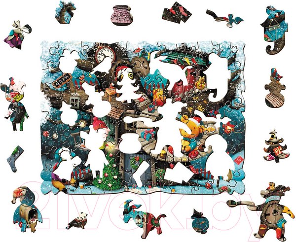 Изображение товара Пазл Нескучные игры Страна Сказок. Winnie New Year / 8407