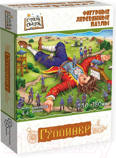 Изображение товара Пазл Нескучные игры Страна Сказок. Гулливер/ 8406