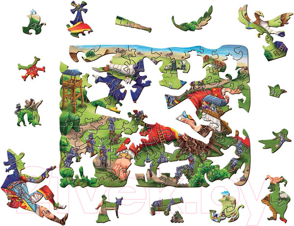 Изображение товара Пазл Нескучные игры Страна Сказок. Гулливер/ 8406