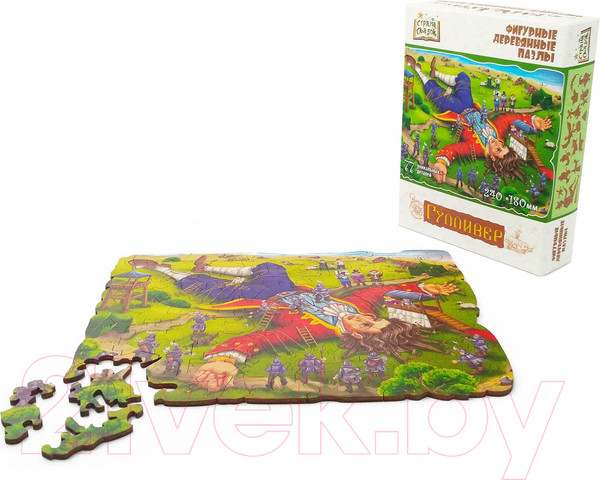 Изображение товара Пазл Нескучные игры Страна Сказок. Гулливер/ 8406