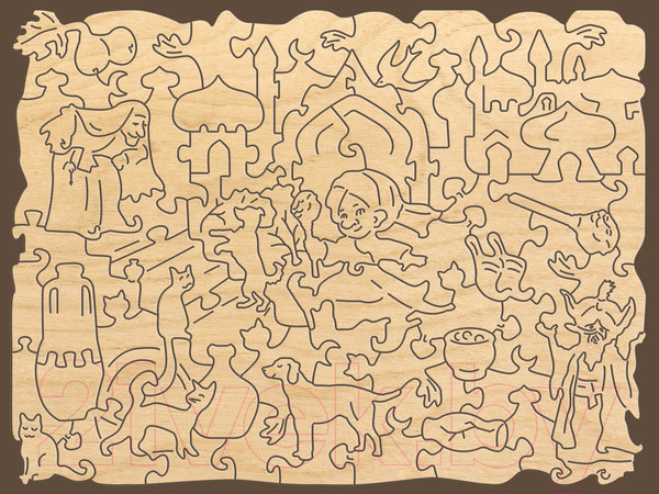 Изображение товара Пазл Нескучные игры Страна Сказок. Маленький Мук/ 8375