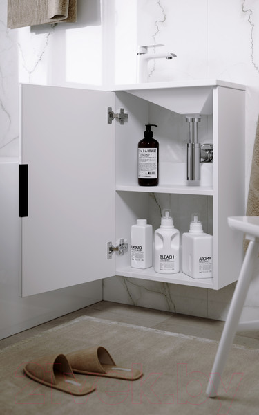 Изображение товара Тумба с умывальником Aqwella Malaga 420 / ACC0104W