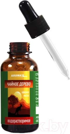 Изображение товара Эфирное масло Aroma Saules Водорастворимое Чайное дерево (30мл)