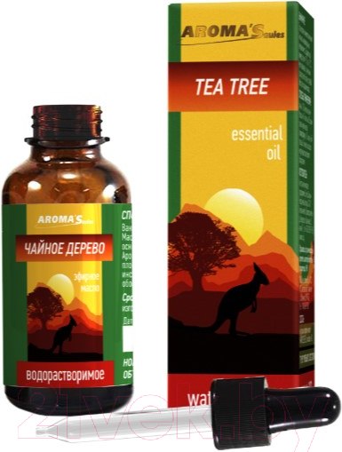 Изображение товара Эфирное масло Aroma Saules Водорастворимое Чайное дерево (30мл)