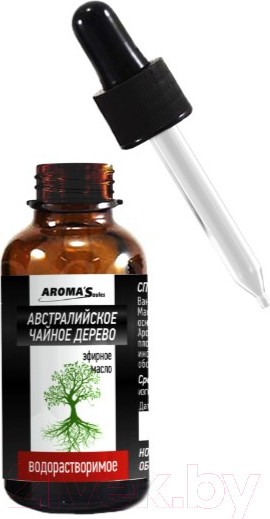 Изображение товара Эфирное масло Aroma Saules Водорастворимое Австралийское чайное дерево (30мл)