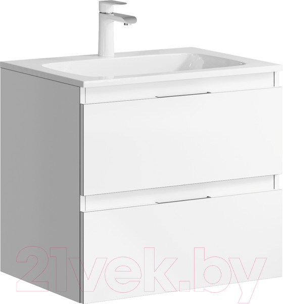 Изображение товара Тумба с умывальником Aqwella Malaga 60 / ACC0106W