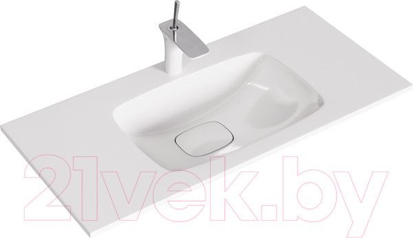 Изображение товара Тумба с умывальником Aqwella Malaga 100 / ACC0110W