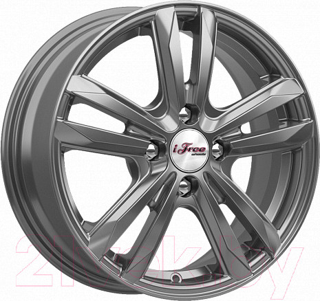 Изображение товара Литой диск iFree Маскот 15x6" 4x100мм DIA 60.1мм ET 50мм Хай вэй