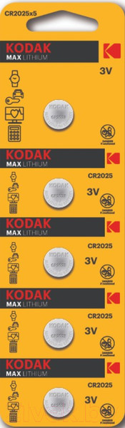 Изображение товара Комплект батареек Kodak Б0018716