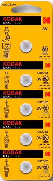 Изображение товара Комплект батареек Kodak Б0018717 (5шт)