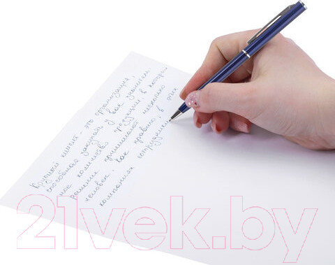 Изображение товара Ручка шариковая Brauberg Delicate Blue / 141400 (синий)