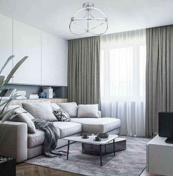 Изображение товара Потолочный светильник Евросвет Smart 90246/6 (хром)