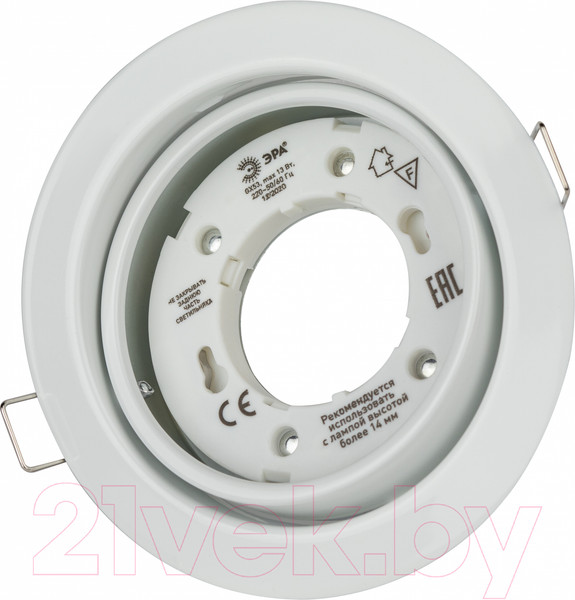 Изображение товара Точечный светильник ЭРА KL35 А WH /1 / Б0048953