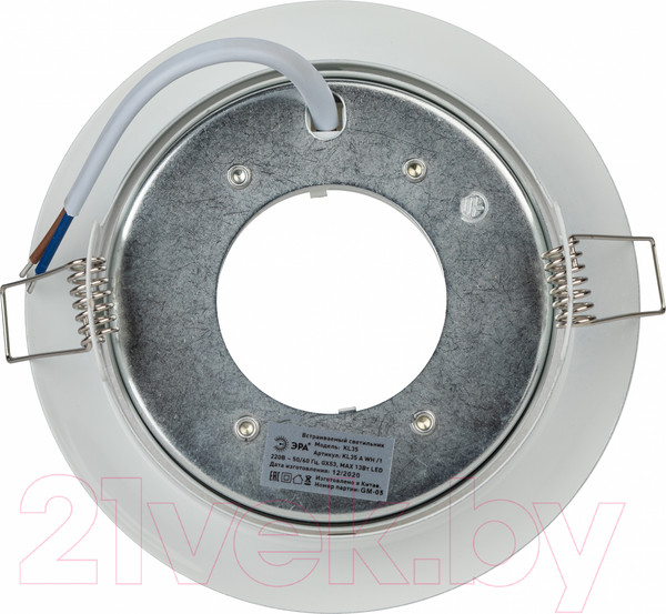 Изображение товара Точечный светильник ЭРА KL35 А WH /1 / Б0048953