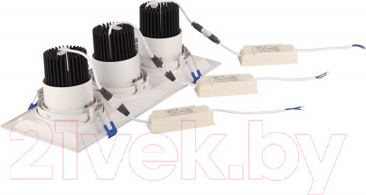 Изображение товара Комплект точечных светильников ЭРА SKD-13-36-40K-W20 / Б0049782