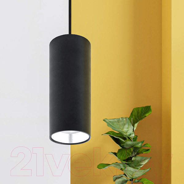 Изображение товара Потолочный светильник ЭРА PL12 GX53 BK/SL / Б0048544