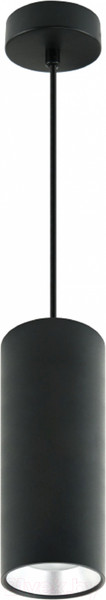 Изображение товара Потолочный светильник ЭРА PL12 GX53 BK/SL / Б0048544