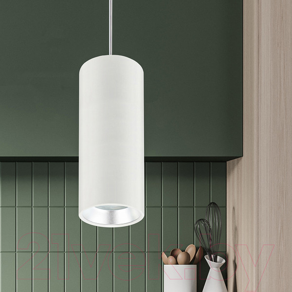 Изображение товара Потолочный светильник ЭРА PL12 GX53 WH/SL / Б0048543