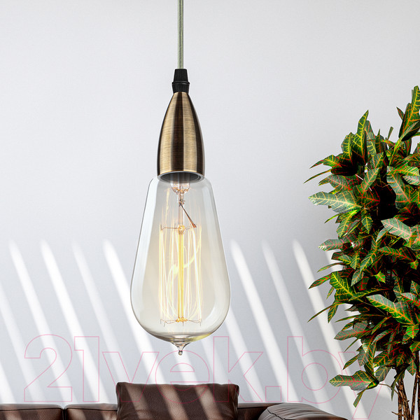 Изображение товара Потолочный светильник ЭРА PL13 E27-7 BR / Б0048528