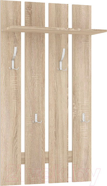 Изображение товара Вешалка для одежды Кортекс-мебель Лара ВП2 (дуб сонома)