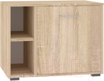 Изображение товара Тумба в прихожую Кортекс-мебель Лара ТП3 (дуб сонома)