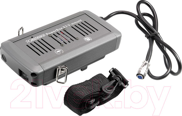 Изображение товара Блок питания для осветителя студийного GreenBean PowerBox X3 V-mount / 25754