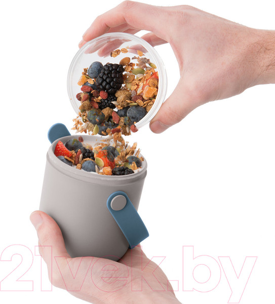 Изображение товара Набор ланч-боксов BergHOFF Leo 3950148 (серый)