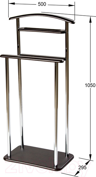 Изображение товара Стойка для одежды Калифорния мебель Элдридж (венге)