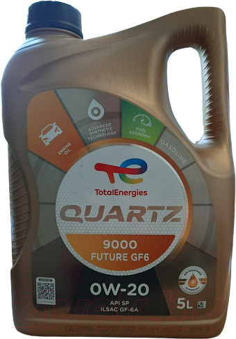 Изображение товара Моторное масло Total 9000 Future GF6 0W20 / 223757 (5л)