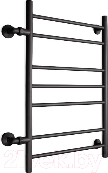 Изображение товара Полотенцесушитель водяной Маргроид Вид 10 80x50 БП (черный матовый)