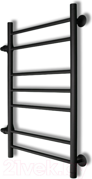 Изображение товара Полотенцесушитель водяной Маргроид Вид 10 80x50 БП (черный матовый)