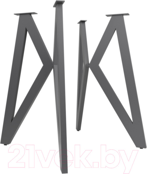 Изображение товара Подстолье Дабер тип 5 / П5.3 (металл серый графит)