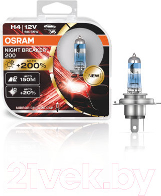 Изображение товара Автомобильная лампа Osram H4 64193NB200