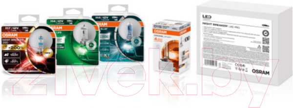 Изображение товара Автомобильная лампа Osram H7 64210NB200