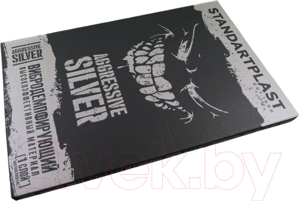 Изображение товара Шумоизоляция StP Aggressive Silver (12 листов)