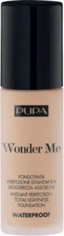 Изображение товара Тональный крем Pupa Wonder Me Instant Perfection Total Lightness Foundation тон 030 (30мл)