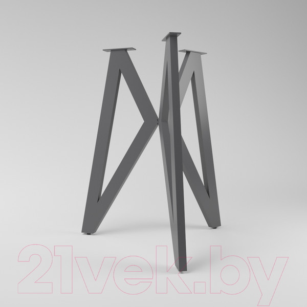 Изображение товара Подстолье Дабер тип 6 / П6.3 (металл серый графит)