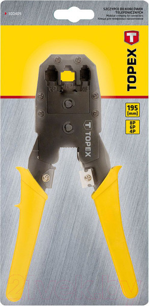 Изображение товара Инструмент обжимной Topex 32D409