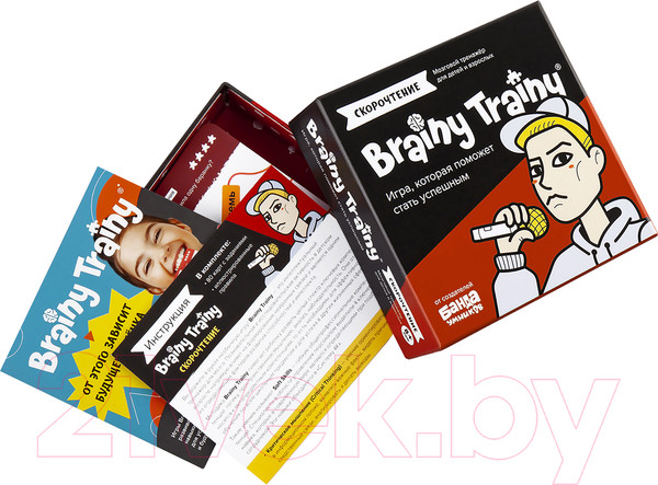 Изображение товара Настольная игра Brainy Trainy Скорочтение / УМ678