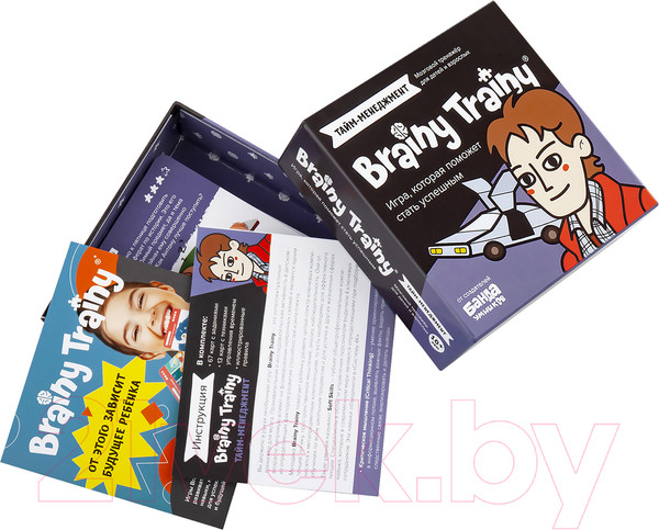 Изображение товара Настольная игра Brainy Trainy Тайм-менеджмент / УМ677