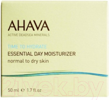Изображение товара Крем для лица Ahava Time To Hydrate Увлажняющий для нормальной и сухой кожи (50мл)