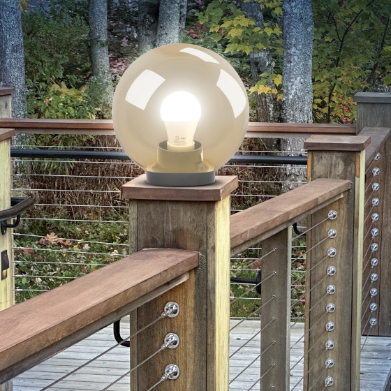 Изображение товара Светильник уличный ЭРА НТУ 01-100-303 / Б0048058 (золотой)