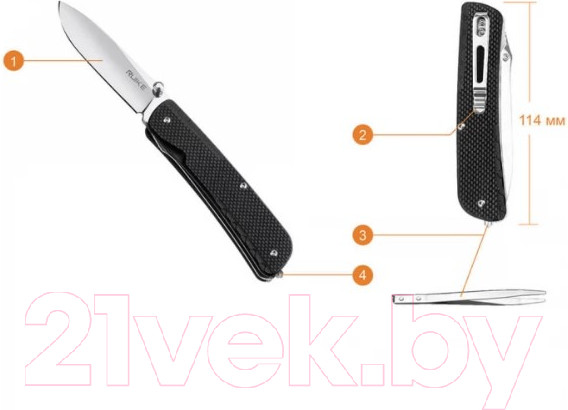 Изображение товара Нож складной Ruike Multi-Functional LD11-B