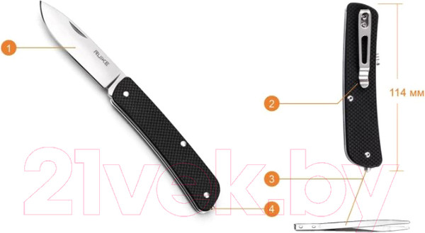 Изображение товара Нож складной Ruike Criterion Collection L11-G
