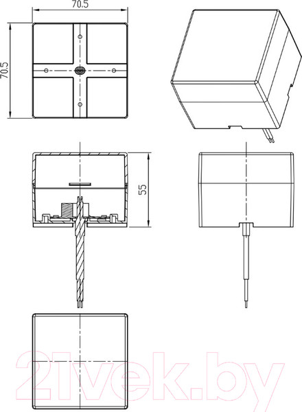 Изображение товара Светодиодный модуль для светильника ЭРА SML-AC-W-6K-04 / Б0050957