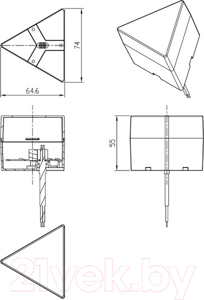 Изображение товара Светодиодный модуль для светильника ЭРА SML-AC-B-6K-03 / Б0050963