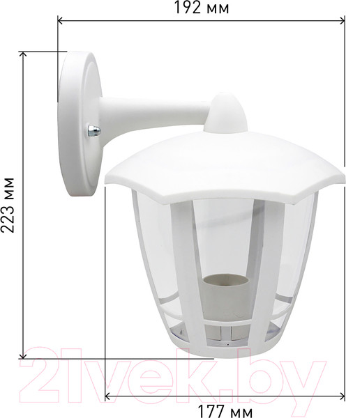 Изображение товара Бра уличное ЭРА Дели3 НБУ 07-40-004 / Б0051198