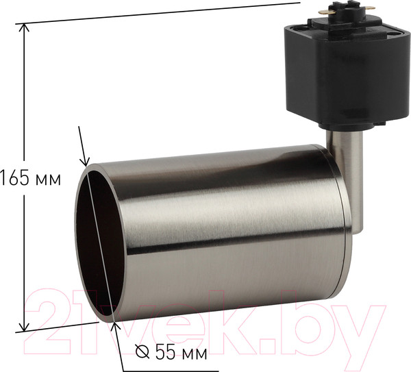 Изображение товара Трековый светильник ЭРА TR14-GU10 SN MR16 / Б0044306 (сатин)